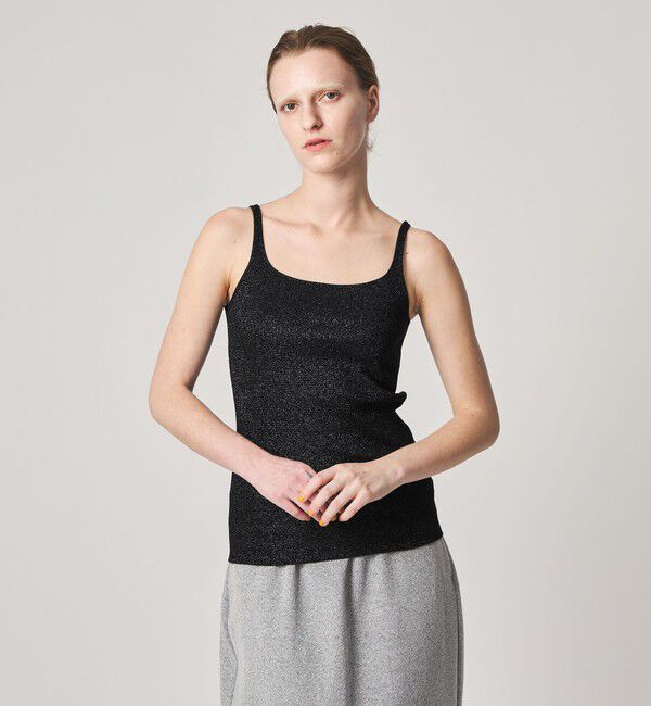 STEVEN ALAN「＜Steven Alan＞ラメ テレコ キャミタンクトップ」|Tシャツ・カットソー|