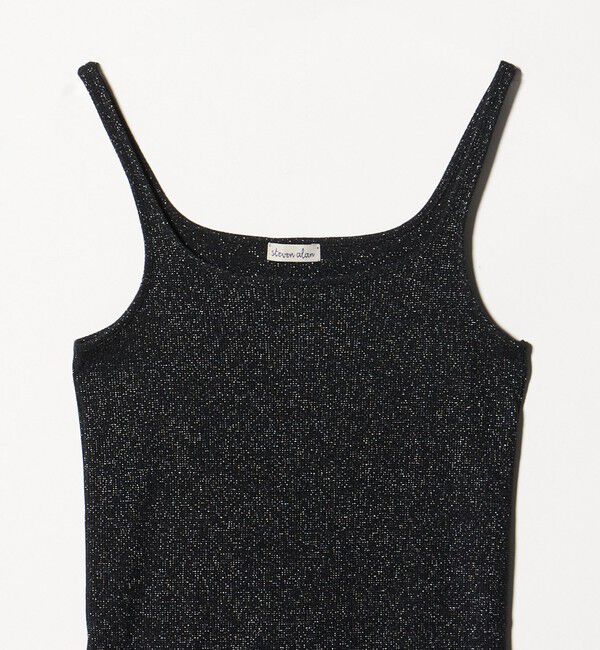 STEVEN ALAN「＜Steven Alan＞ラメ テレコ キャミタンクトップ」|Tシャツ・カットソー|
