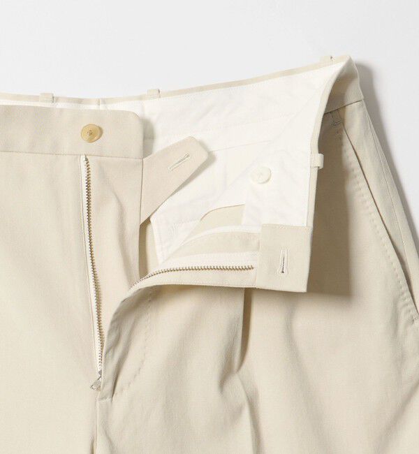 STEVEN ALAN「＜Steven Alan＞ グレース ツイル アウト ワンプリーツ ショート パンツ」|スラックス|
