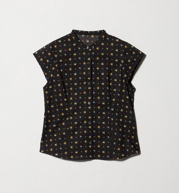STEVEN ALAN「＜Steven Alan＞フレンチスリーブ ブラウス」|チュニック|BLACK