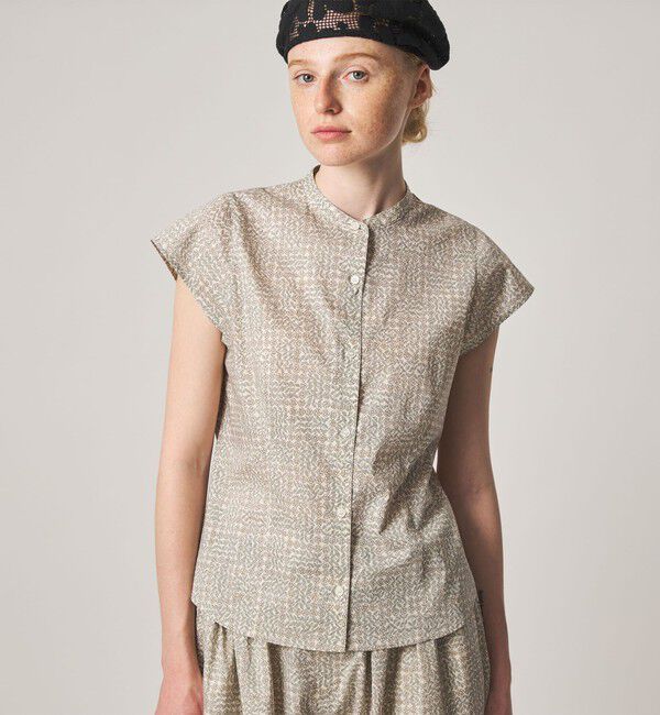 STEVEN ALAN「＜Steven Alan＞フレンチスリーブ ブラウス」|チュニック|