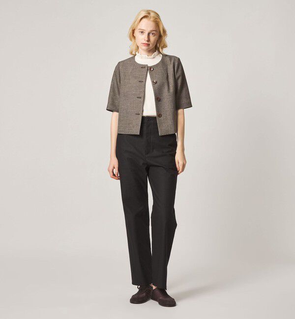 STEVEN ALAN「＜Steven Alan＞ショートスリーブ ジャケット」|シャツ・ブラウス|