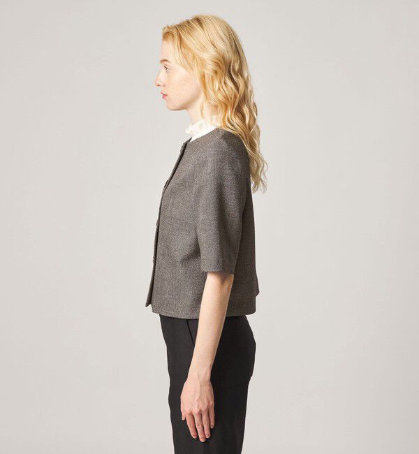 STEVEN ALAN「＜Steven Alan＞ショートスリーブ ジャケット」|シャツ・ブラウス|