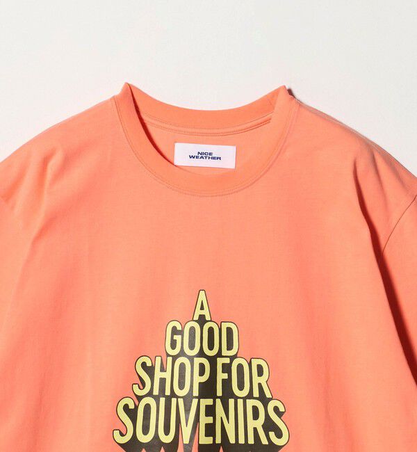 NICE WEATHER「＜NICE WEATHER＞グラフィックプリント Tシャツ」|Tシャツ・カットソー|