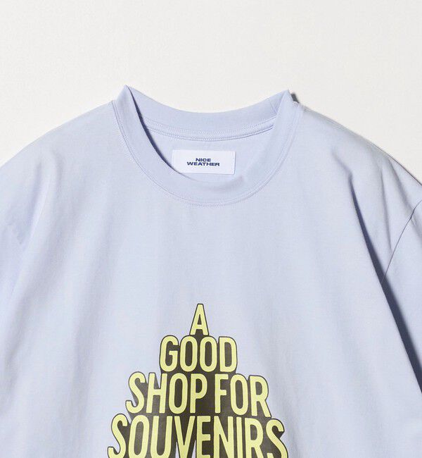 NICE WEATHER「＜NICE WEATHER＞グラフィックプリント Tシャツ」|Tシャツ・カットソー|