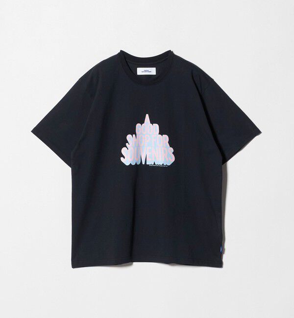 NICE WEATHER「＜NICE WEATHER＞グラフィックプリント Tシャツ」|Tシャツ・カットソー|NAVY