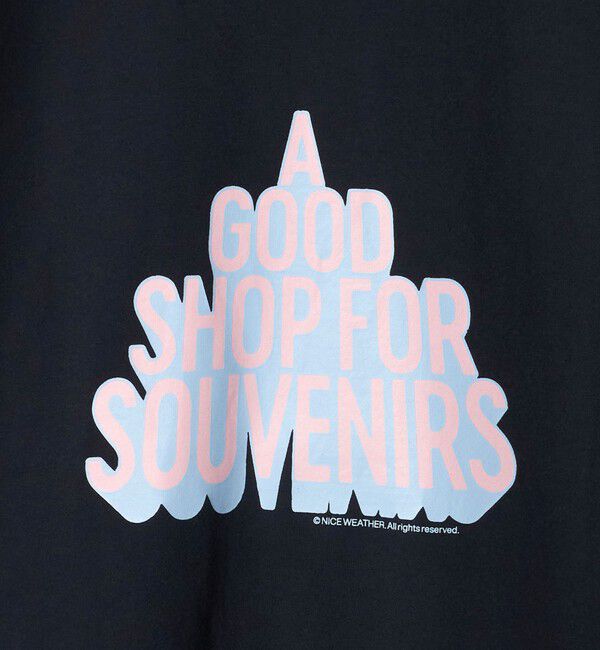 NICE WEATHER「＜NICE WEATHER＞グラフィックプリント Tシャツ」|Tシャツ・カットソー|