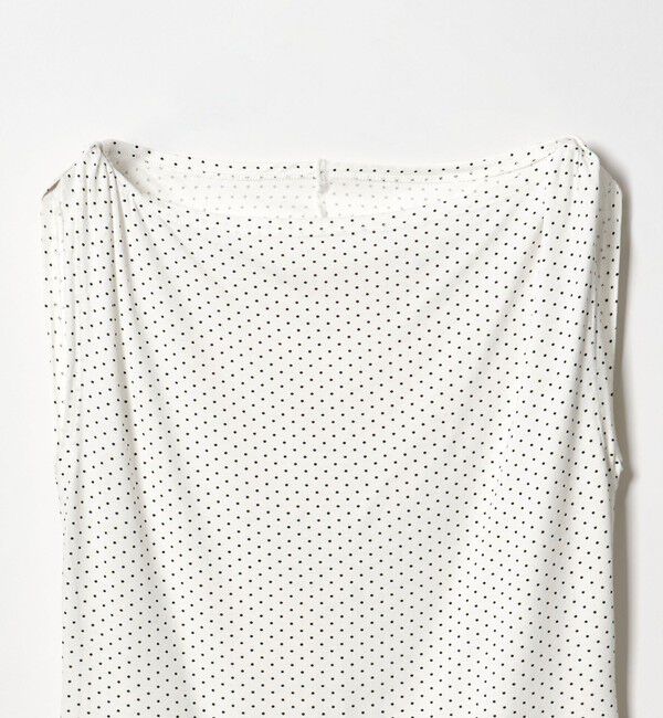 ER「＜ER＞ジャージー ショルダーツイスト ノースリーブ」|Tシャツ・カットソー|