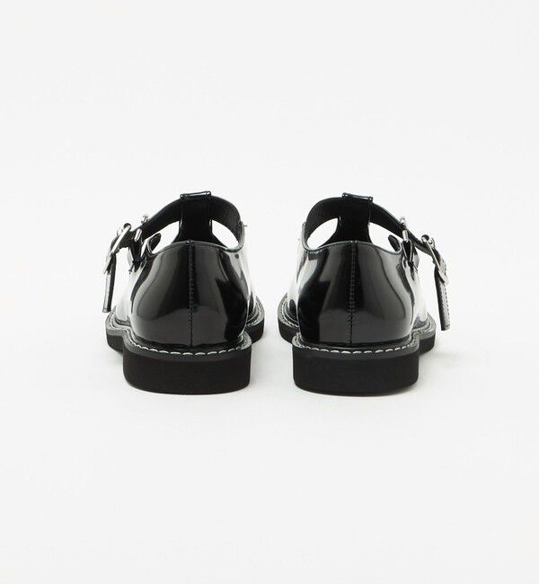 BEAUTY&YOUTH UNITED ARROWS「レザーライク Tストラップ ローファー」|ビジネス・ドレスシューズ|