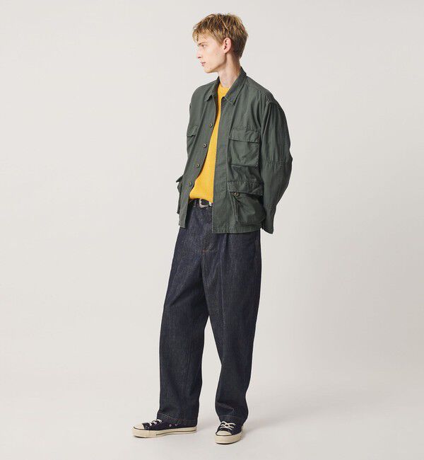 BEAUTY&YOUTH UNITED ARROWS「ハイツイスト デニム パンツ スタンダード NO.9」|チノ|