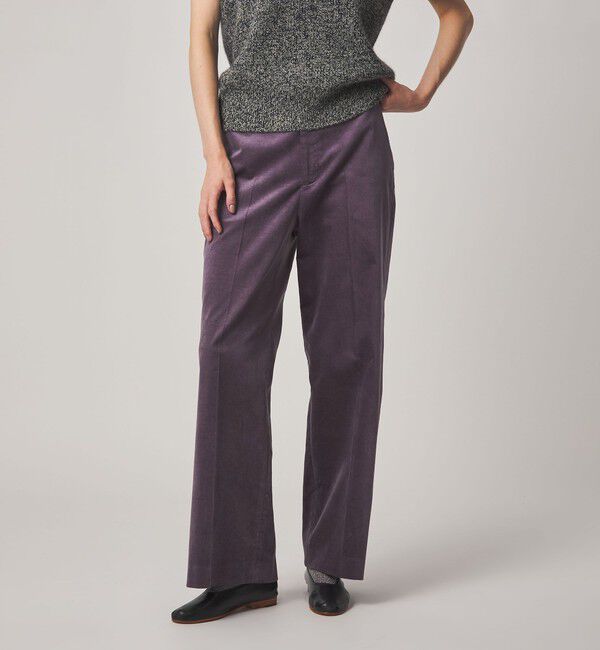 STEVEN ALAN「＜Steven Alan＞ベッチン トラウザーズ」|スラックス|PURPLE