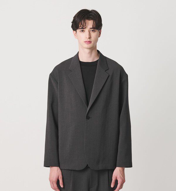 BEAUTY&YOUTH UNITED ARROWS「DUAL PACK 3.0 1B リラックス ジャケット ヨコストレッチ UVカット ウォッシャブル セットアップ対応」|テーラードジャケット|