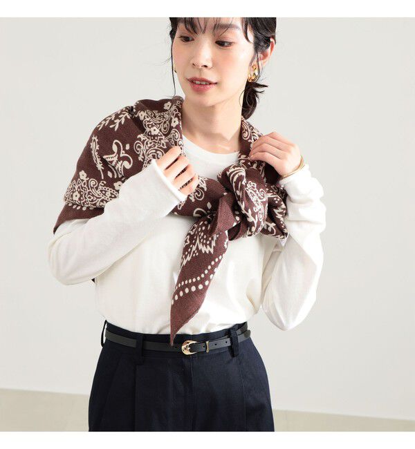 Demi-Luxe BEAMS 「manipuri / バンダナ ストール」|ストール|