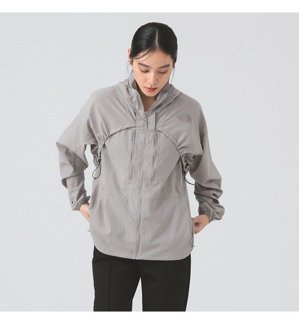 Ray BEAMS 「THE NORTH FACE / スワッシュ ジャケット　UVケア アウトドア キャンプ 登山 遠足 運動会 紫外線対策」|ブルゾン・スタジャン|ｽﾄｰﾝｽﾗﾌﾞ