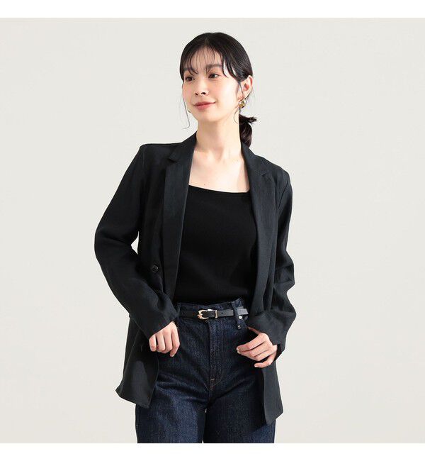 Demi-Luxe BEAMS 「【別注】TICCA / リネン ジャケット」|ダッフルコート|