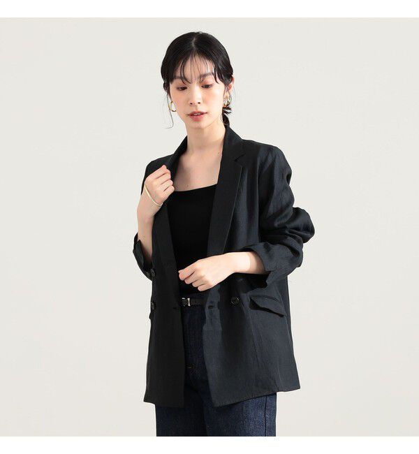 Demi-Luxe BEAMS 「【別注】TICCA / リネン ジャケット」|ダッフルコート|
