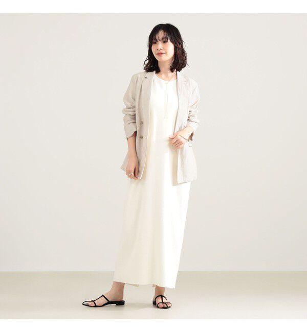 Demi-Luxe BEAMS 「【別注】TICCA / リネン ジャケット」|ダッフルコート|