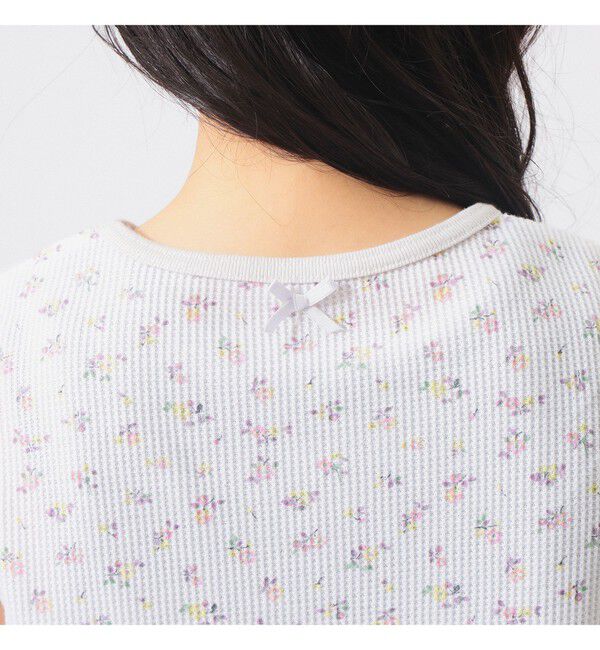 BEAMSBOY「フラワー サーマル ノースリーブ」|Tシャツ・カットソー|