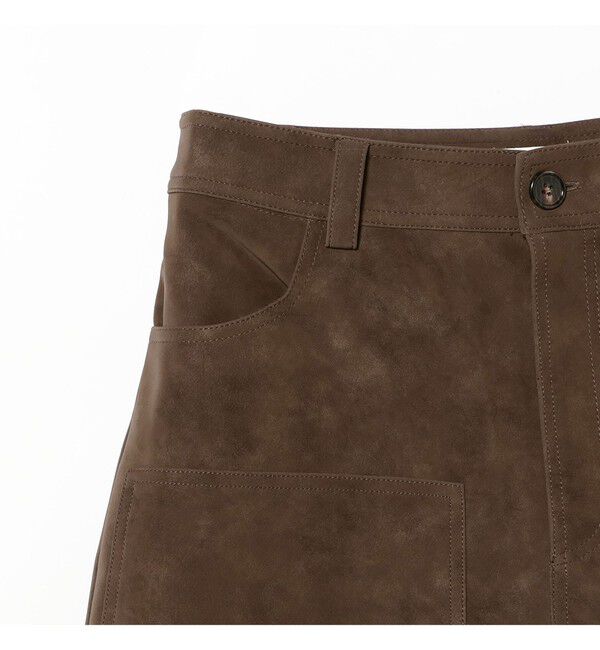 Demi-Luxe BEAMS 「BAUM UND PFERDGARTEN / NUMI フェイクスエード ハーフパンツ」|その他|