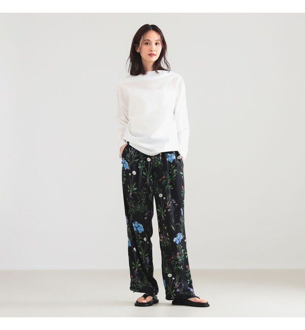 Demi-Luxe BEAMS 「ボートネック ロングスリーブ カットソー」|Tシャツ・カットソー|