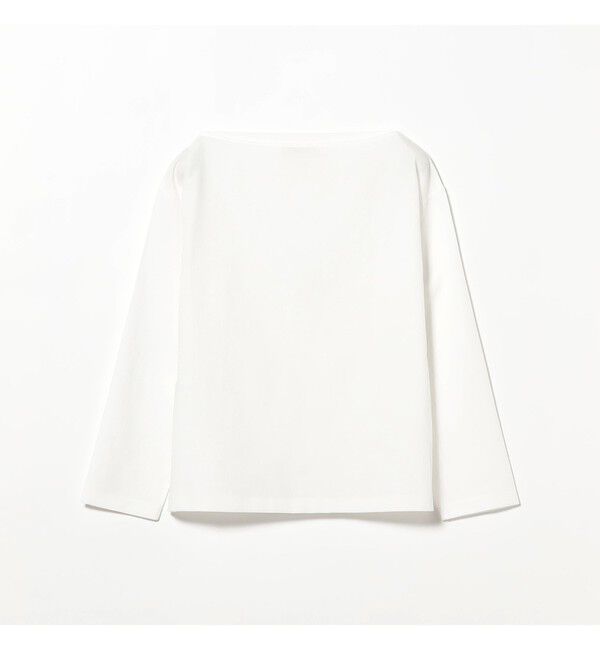 Demi-Luxe BEAMS 「ボートネック ロングスリーブ カットソー」|Tシャツ・カットソー|