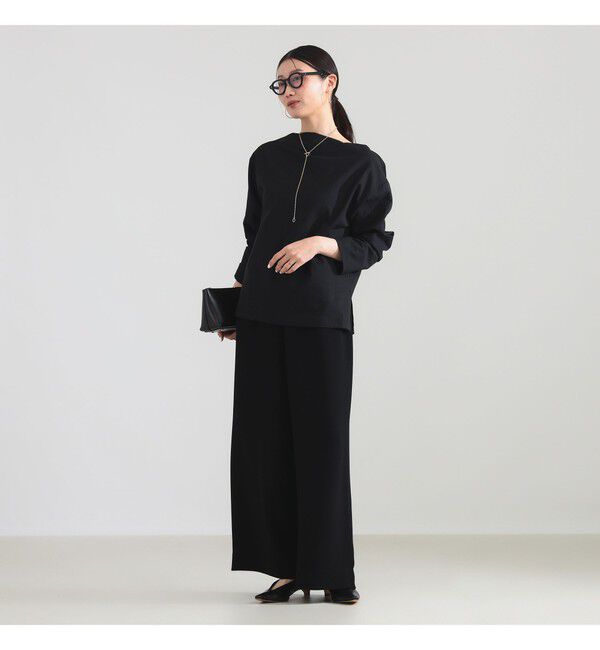 Demi-Luxe BEAMS 「ボートネック ロングスリーブ カットソー」|Tシャツ・カットソー|