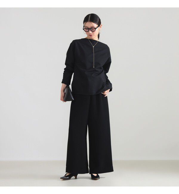 Demi-Luxe BEAMS 「ボートネック ロングスリーブ カットソー」|Tシャツ・カットソー|