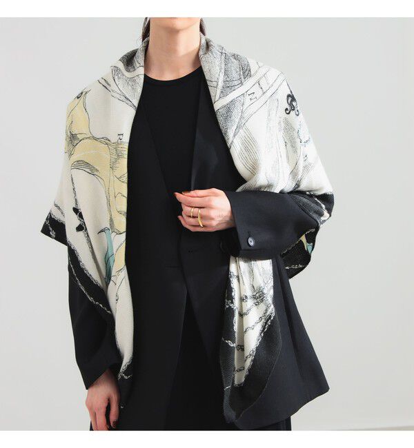 Demi-Luxe BEAMS 「manipuri / モンゴルバルーン ストール」|ストール|