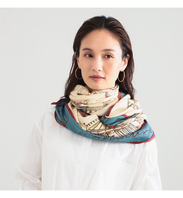 Demi-Luxe BEAMS 「manipuri / ワンダーランド ストール」|ストール|