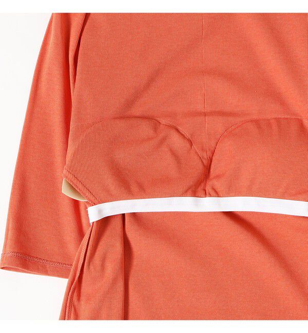 Demi-Luxe BEAMS 「コットン キュプラ カップ付きプルオーバー」|Tシャツ・カットソー|