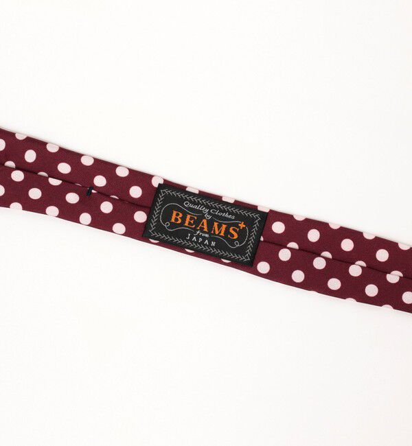 BEAMS PLUS「BEAMS PLUS / Silk Tie Dot Print」|ネクタイ・蝶ネクタイ|