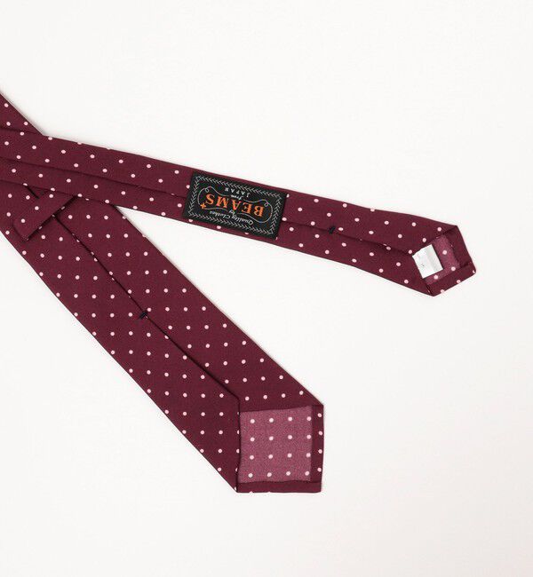 BEAMS PLUS「BEAMS PLUS / Silk Tie Dot Print」|ネクタイ・蝶ネクタイ|