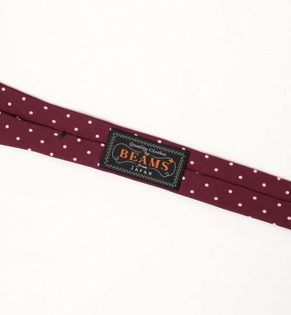 BEAMS PLUS「BEAMS PLUS / Silk Tie Dot Print」|ネクタイ・蝶ネクタイ|
