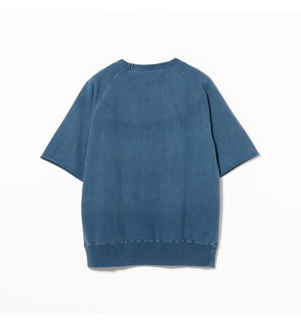 BEAMS「【別注】REMI RELIEF / Cut Off Short Sleeve Sweat Indigo」|スウェット・ジャージ|