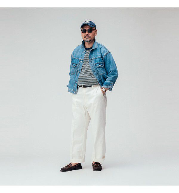 BEAMS PLUS「【別注】REMI RELIEF / Denim Tracker Jacket 2nd」|ブルゾン・スタジャン|