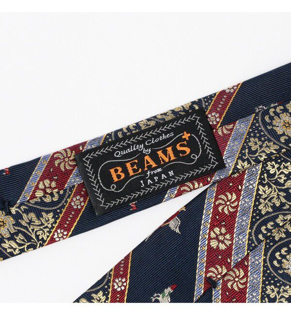 BEAMS PLUS「Ivy Tie Calico Stripe」|ネクタイ・蝶ネクタイ|
