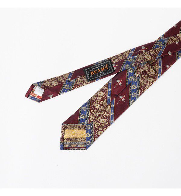 BEAMS PLUS「Ivy Tie Calico Stripe」|ネクタイ・蝶ネクタイ|