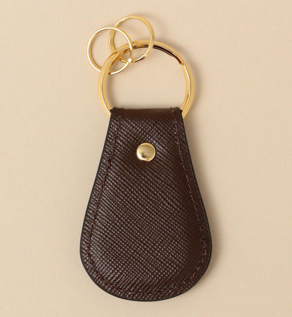 SHIPS「【WEB限定】SHIPS: 【SAFFIANO LEATHER】 2トーン キーホルダー」|その他|