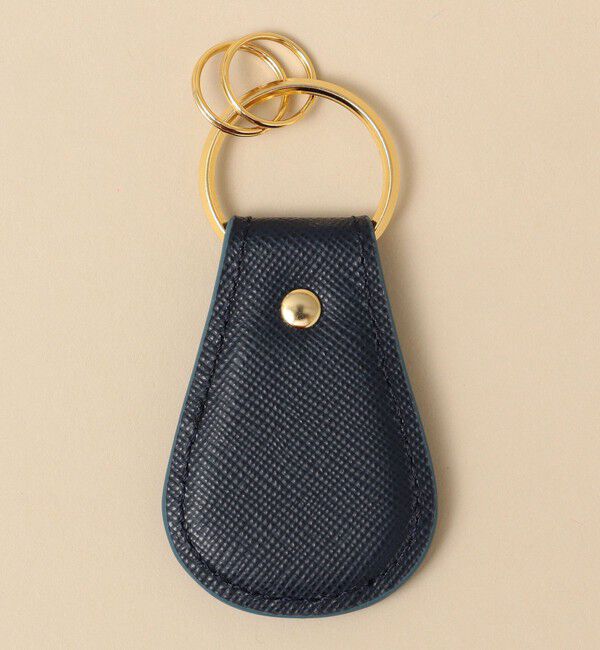 SHIPS「【WEB限定】SHIPS: 【SAFFIANO LEATHER】 2トーン キーホルダー」|その他|