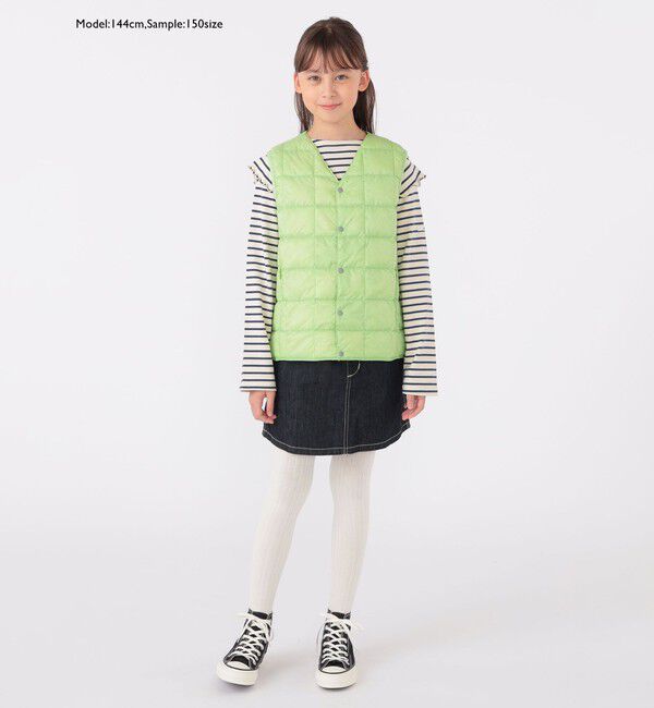 SHIPS KIDS「【WEB限定】TAION:100～150cm / キッズ インナー ダウン ベスト」|ダウンベスト・ベスト|