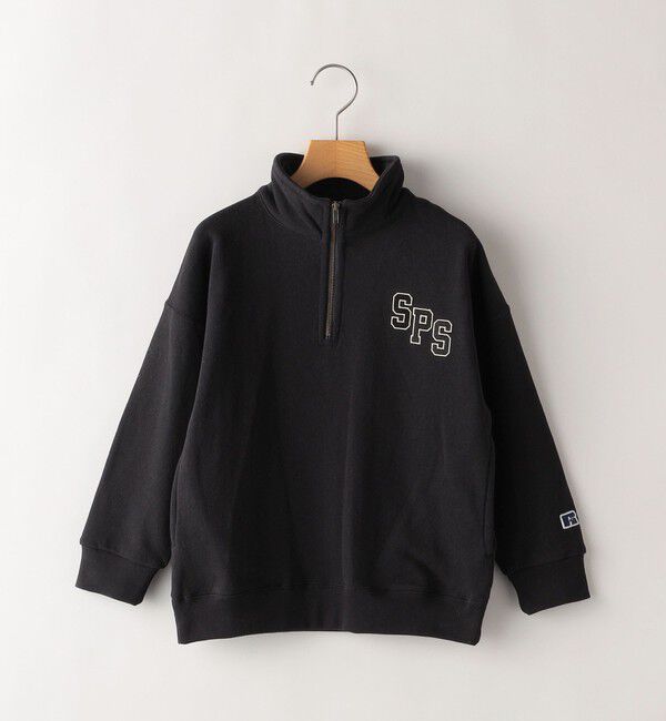 SHIPS KIDS「【SHIPS KIDS別注】RUSSELL ATHLETIC:80～90cm / スウェット」|スウェット・ジャージ|ブラック