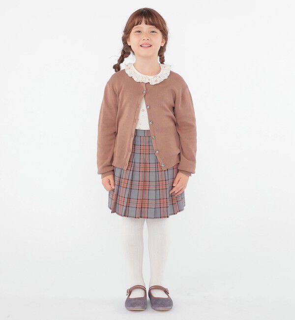 SHIPS KIDS「SHIPS KIDS:100～130cm / フラワー テキスタイル 長袖 TEE」|Tシャツ・カットソー|