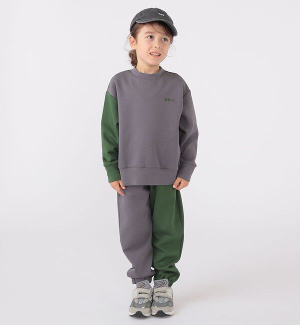 SHIPS KIDS「SHIPS KIDS:100～130cm / 2トーン スウェット」|スウェット・ジャージ|