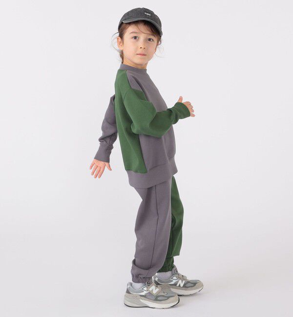 SHIPS KIDS「SHIPS KIDS:100～130cm / 2トーン スウェット」|スウェット・ジャージ|