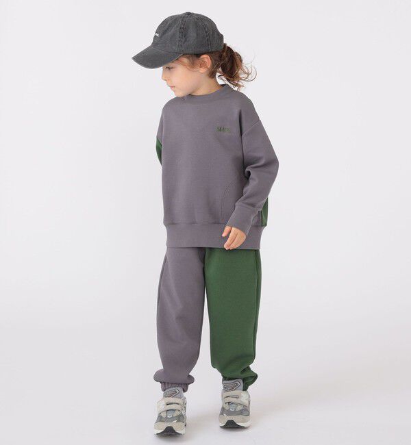 SHIPS KIDS「SHIPS KIDS:100～130cm / 2トーン スウェット」|スウェット・ジャージ|