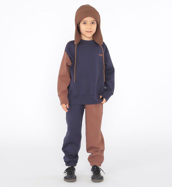 SHIPS KIDS「SHIPS KIDS:100～130cm / 2トーン スウェット」|スウェット・ジャージ|