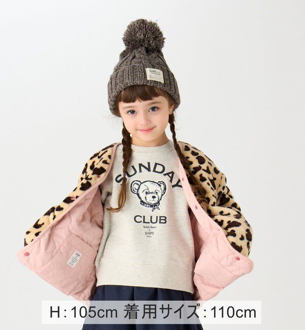 SHIPS Colors 「SHIPS Colors: 80～130cm / TeddyBear スウェット◇」|スウェット・ジャージ|