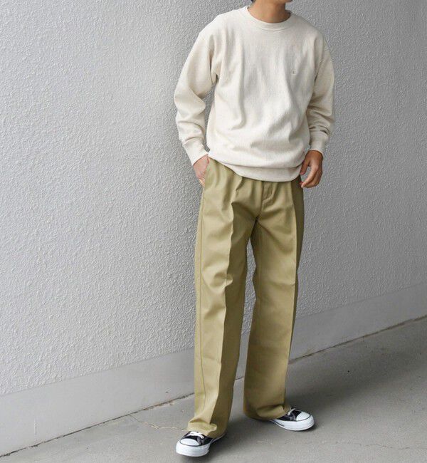 SHIPS any「【SHIPS any別注】Dickies:〈洗濯機可能〉T/C ツイル チノパンツ◇」|チノ|