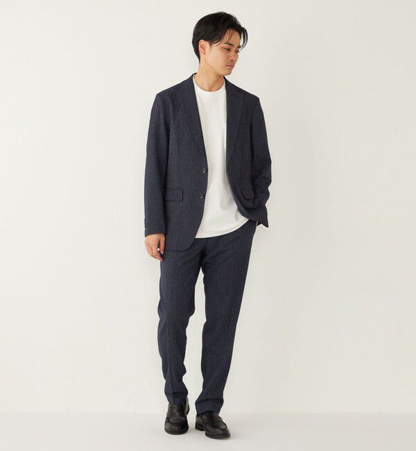 SHIPS Colors 「SHIPS Colors:〈洗濯機可能〉AVANT(R) AIR パンツ(セットアップ対応可能)◇」|スラックス|