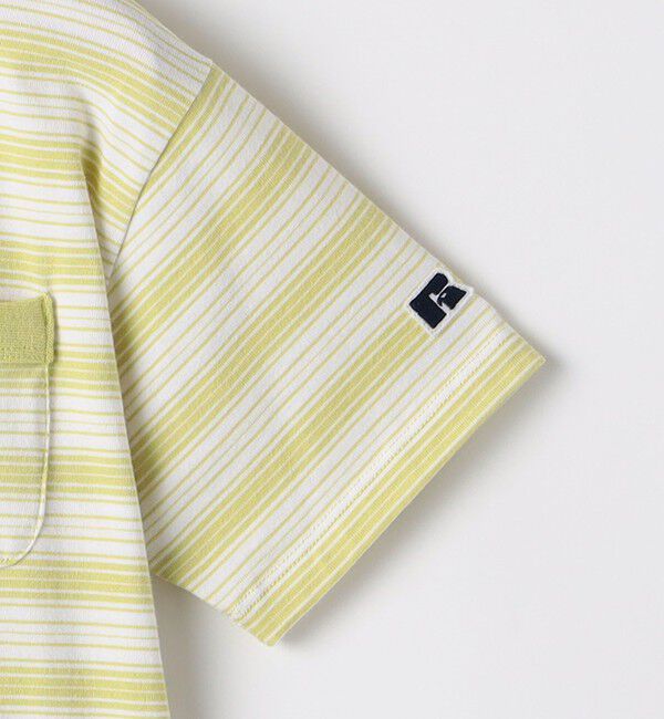 SHIPS KIDS「【SHIPS KIDS別注】RUSSELL ATHLETIC:100～130cm /ボーダーTEE」|Tシャツ・カットソー|